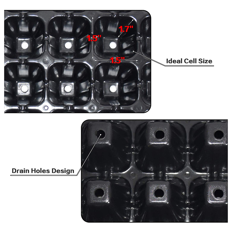 Propagation Tray 72 - VELIF-10'lu Tohum Başlangıç ​​Tepsisi, 72 Gözlü