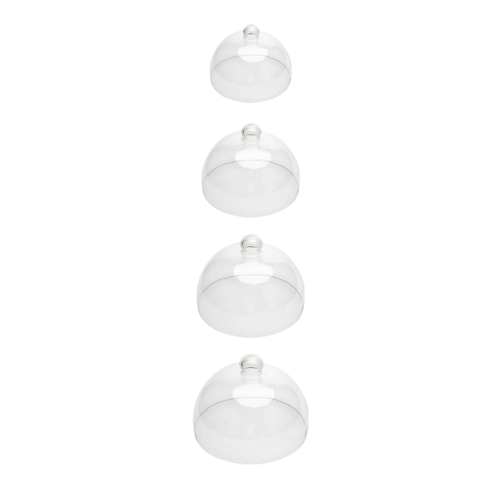 Plastic Dome Clear - Cam Kek Kupası, Şeffaf Kek Tabağı