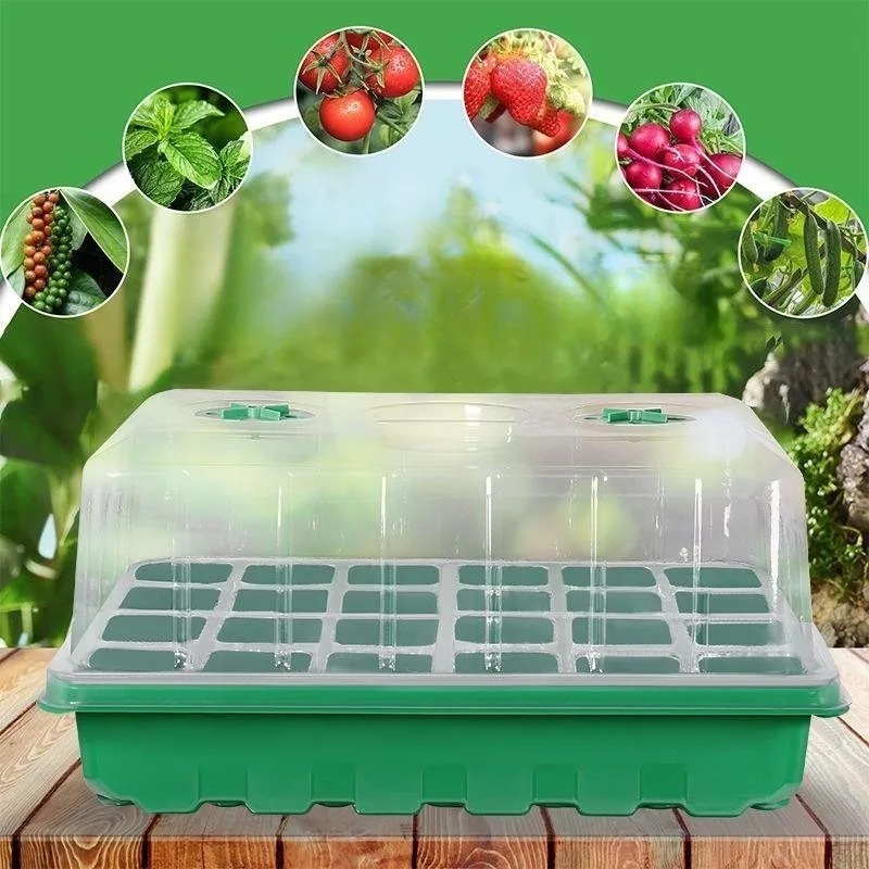 Humidity Dome Kit - 1/5 Parçalı Fide Tepsisi Seti -