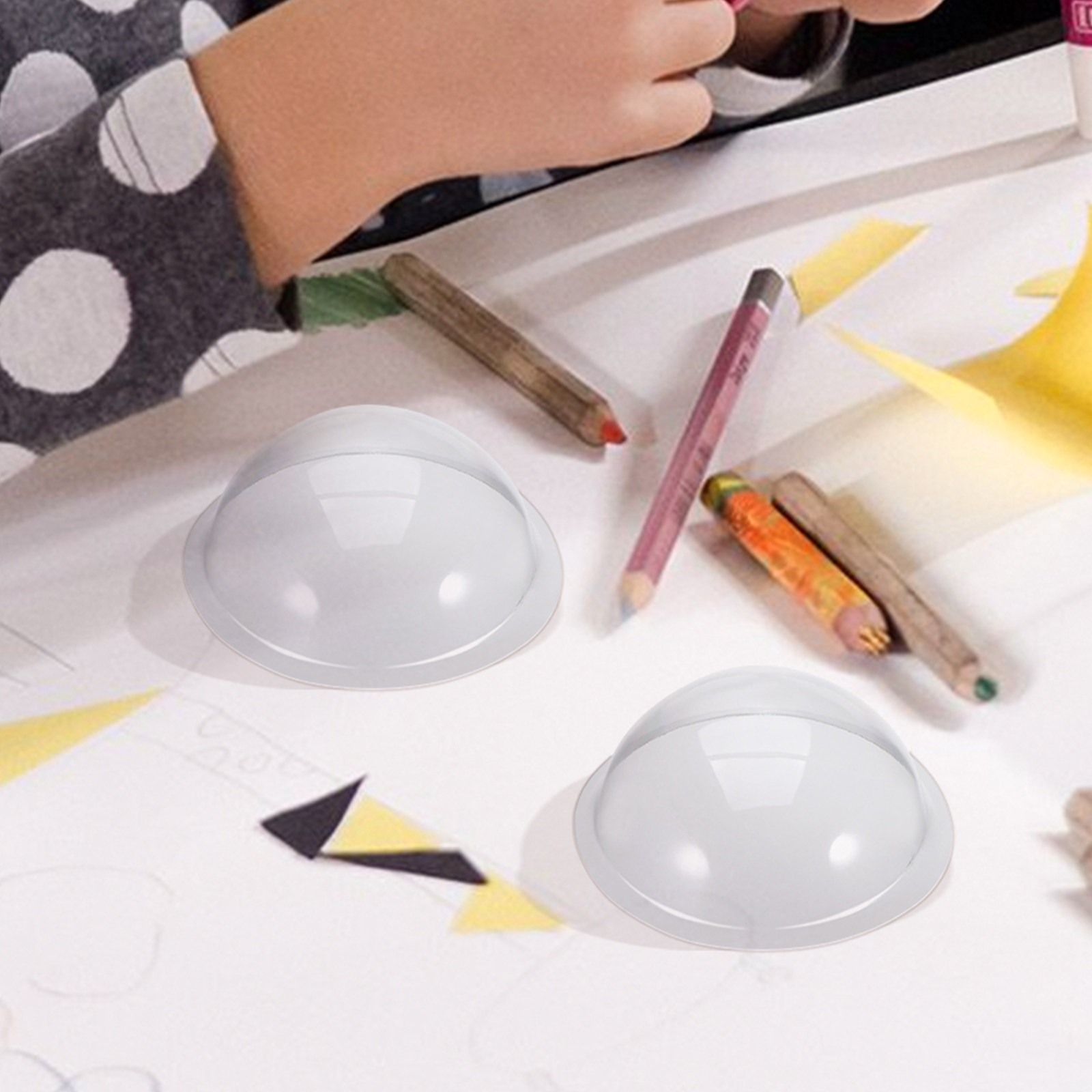 30 Adet Plastik Yarım Küre Süs - Plastic Dome Clear incelemesi ve fiyatı