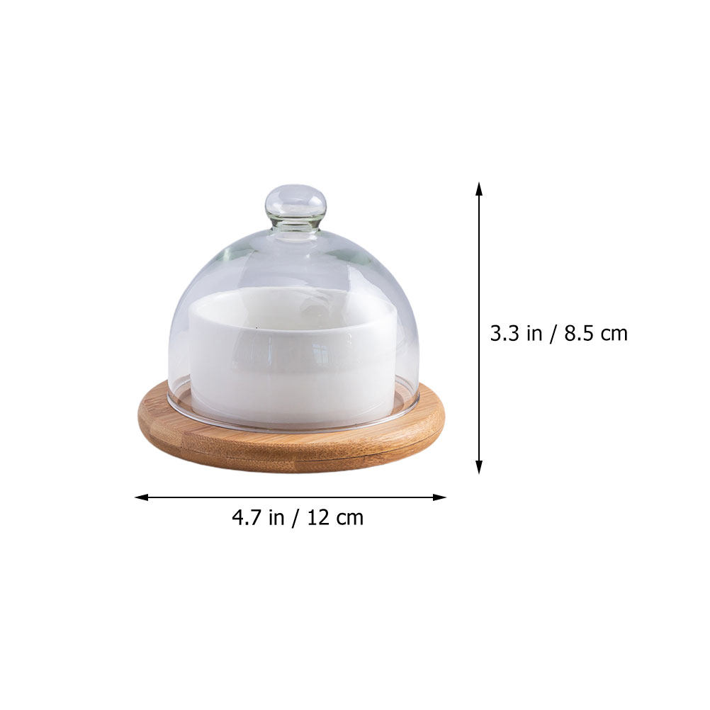 Şeffaf Cam Kubbeli Kapaklı Ser - Plastic Dome Clear incelemesi ve fiyatı