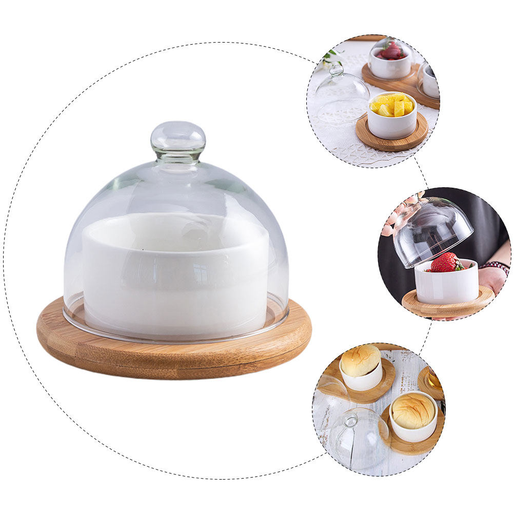 Şeffaf Cam Kubbeli Kapaklı Ser - Plastic Dome Clear incelemesi ve fiyatı