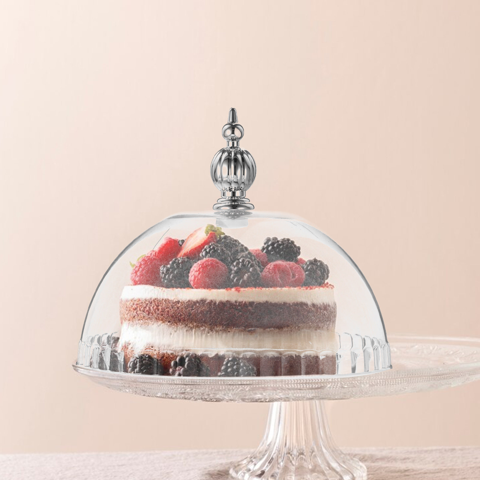 Şeffaf Plastik Pasta Kubbesi K - Plastic Dome Clear incelemesi ve fiyatı